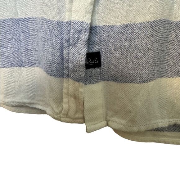 Rails Boxy Rolled Sleeves Button Down - Picture 6 of 10